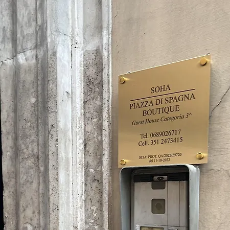 Soha Piazza Di Spagna Boutique Affittacamere